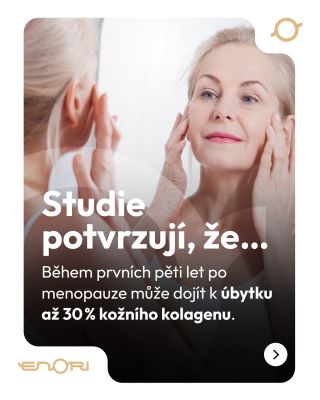 Po menopauze přirozeně klesá hladina estrogenu, což snižuje tvorbu kolagenu i schopnost pokožky zadržovat vodu. 💆🏻‍♀️...