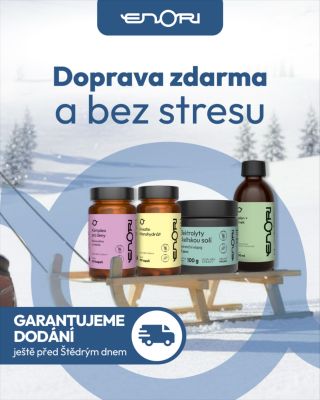 Slyšel jste to❓ Enori má dopravu ZDARMA do 18. 12. s garancí doručení do Vánoc! Dohromady s cenově zvýhodněnými sety to...